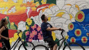 Hotchkiss Building Mural (211 E. 1st Street)