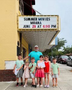 Family movie day at the Ritz Theater